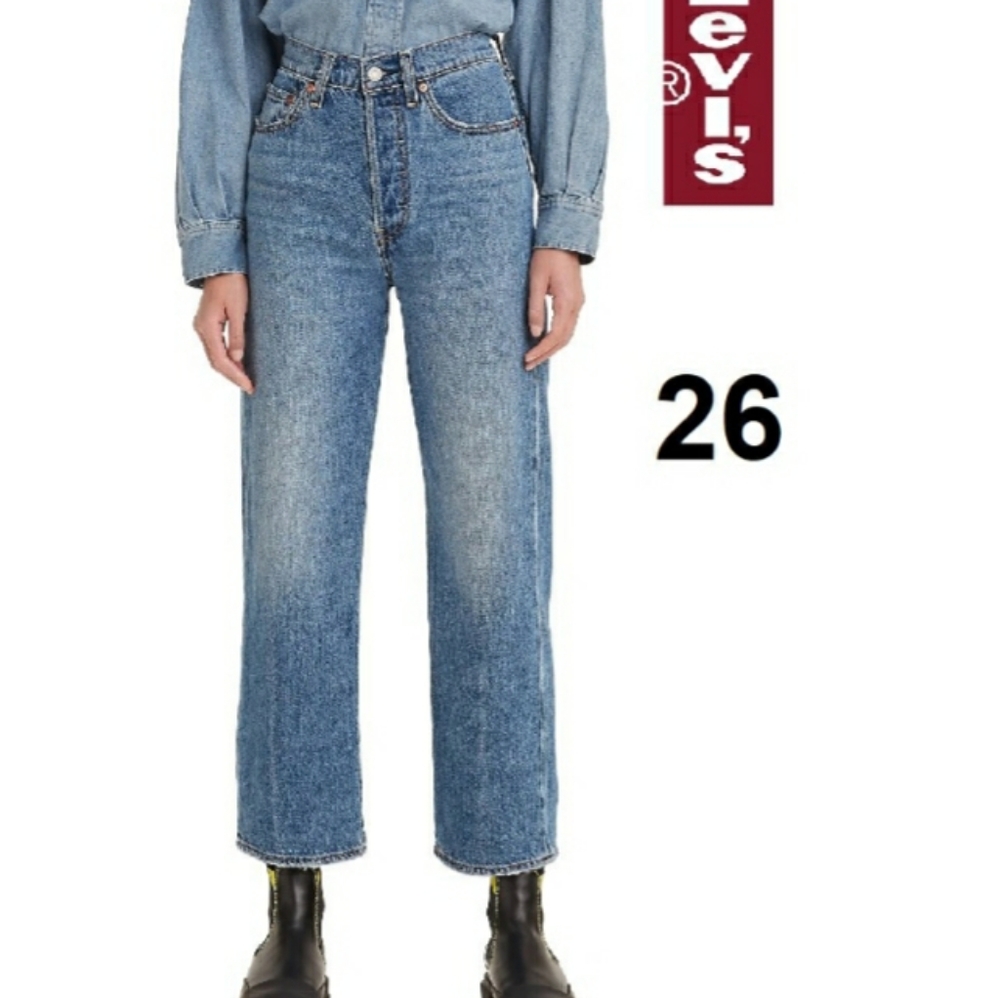 Levi's ribcage jeans, brand new